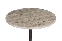 Diren Ivory Marble Accent Table
