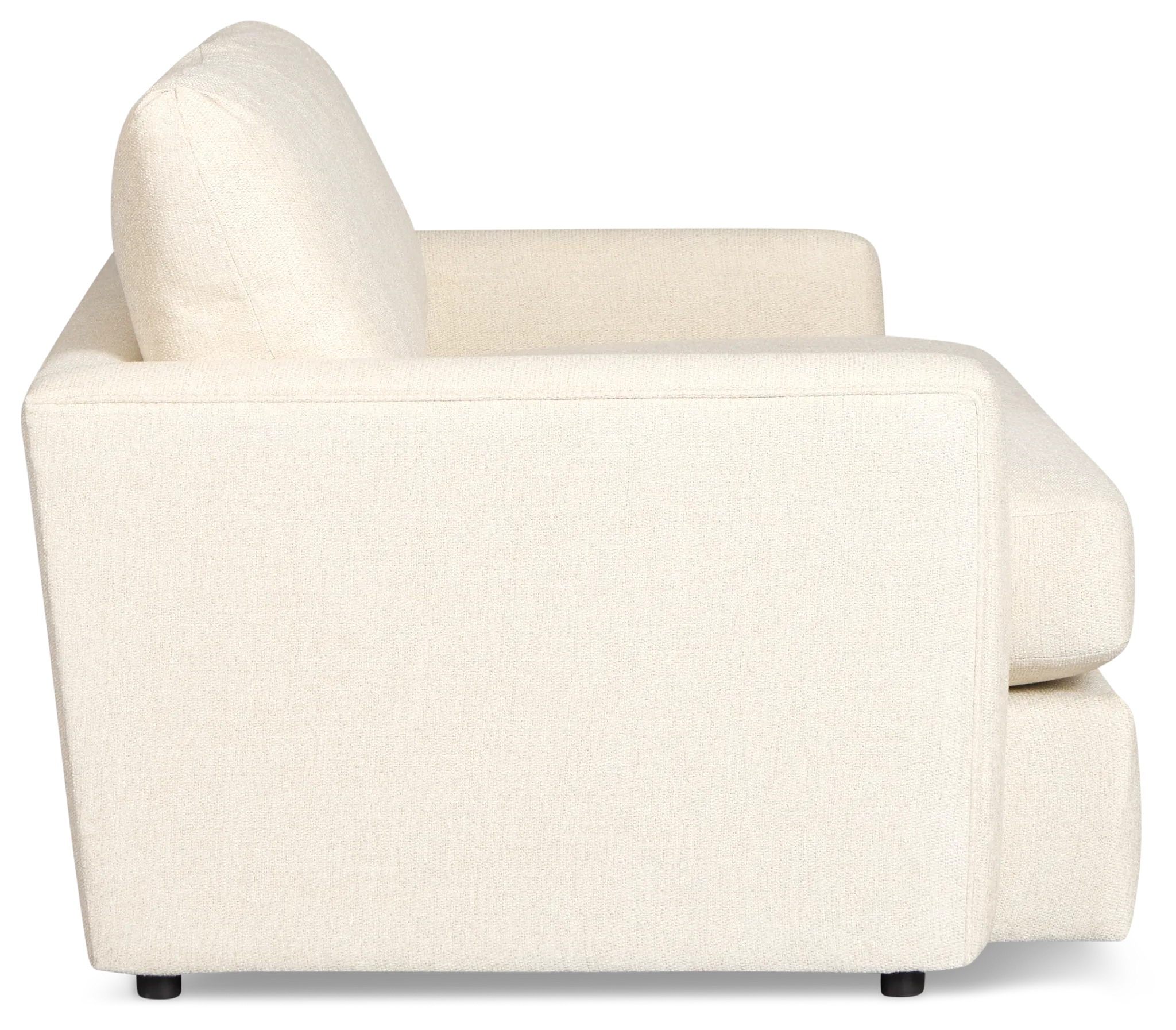 Maxwell Light Beige Fabric Loveseat