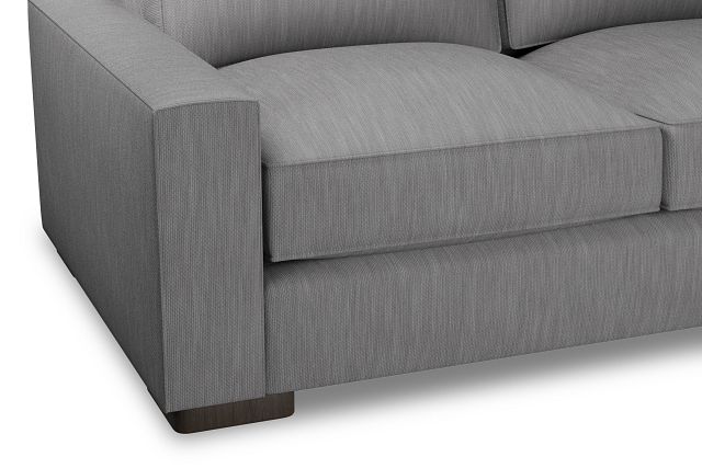 Edgewater Revenue Gray Medium Two-arm Sectional