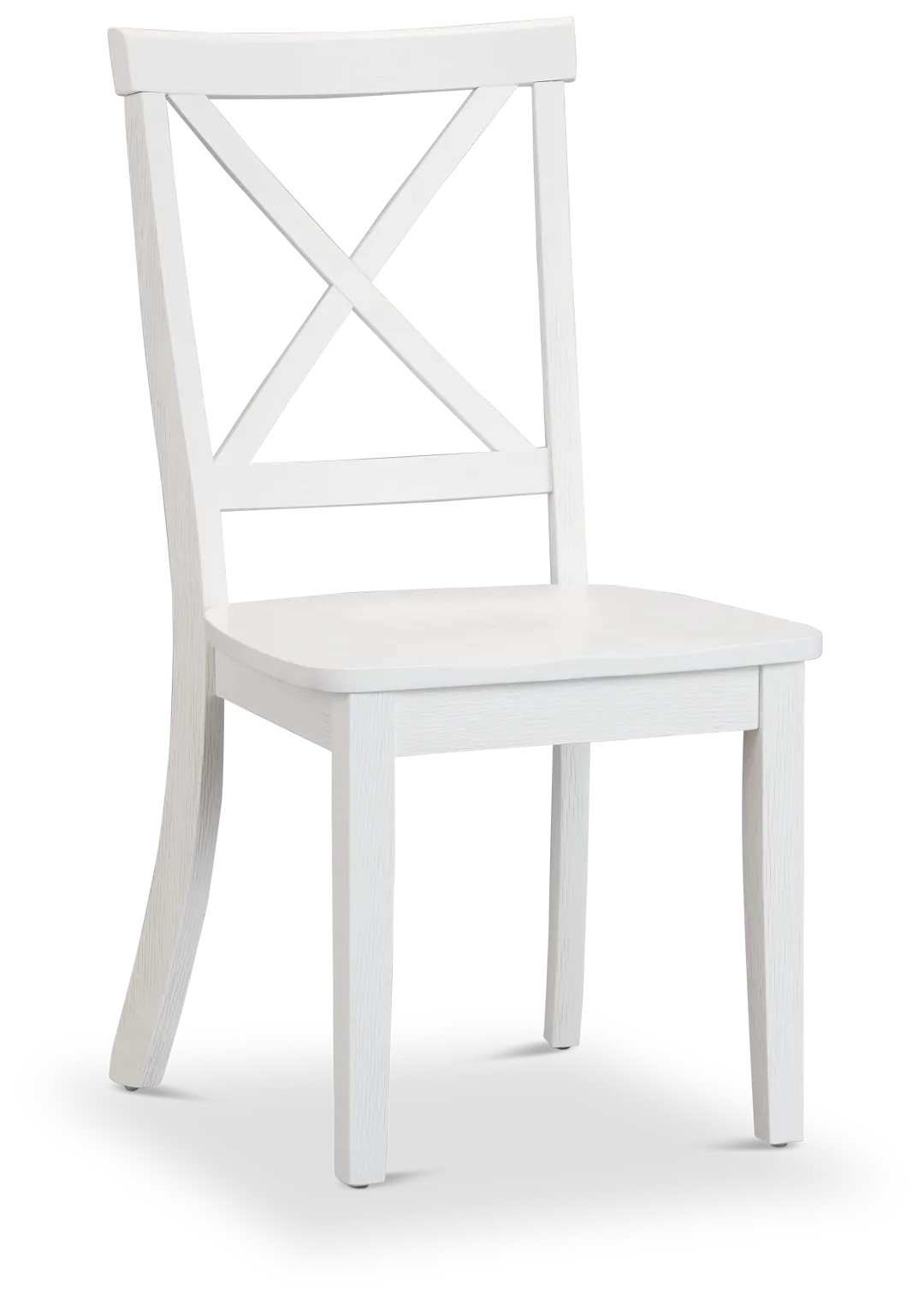 Woodstock White Wood Side Chair