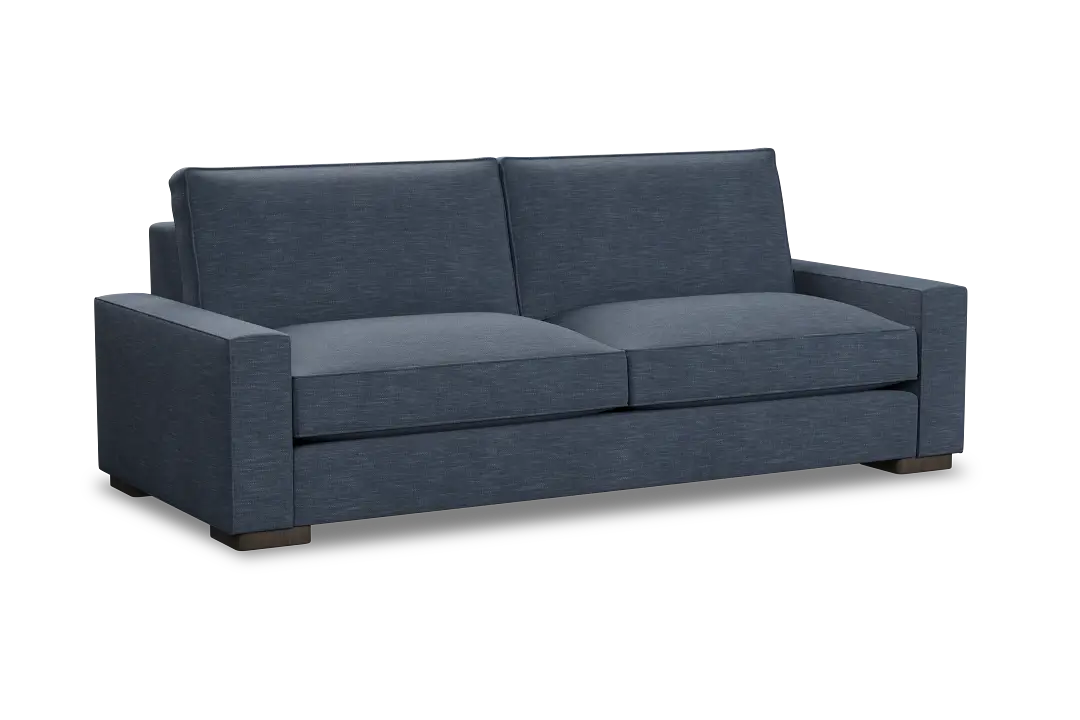 Edgewater Elevation Dark Blue 96" Sofa W/ 2 Cushions Edgewater Elevation Dark Blue 96" Sofa W/ 2 Cushions