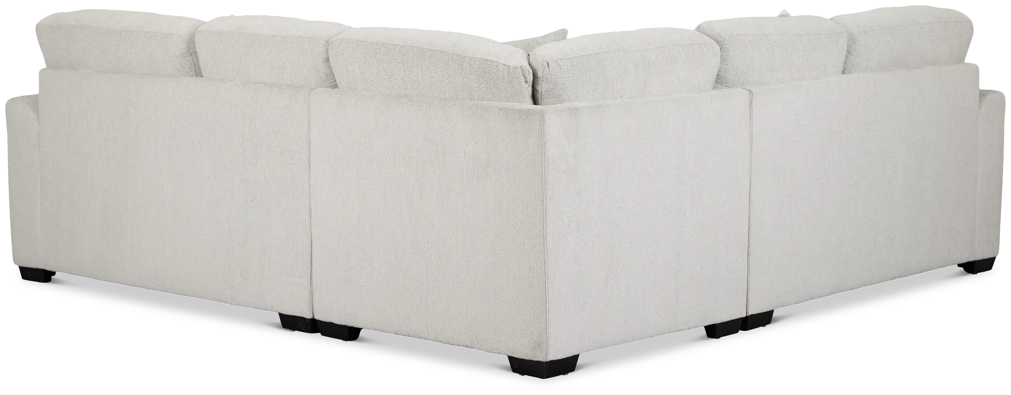 Everly Gray Fabric Small 2-arm Storage Sectional Everly Gray Fabric Small 2-arm Storage Sectional