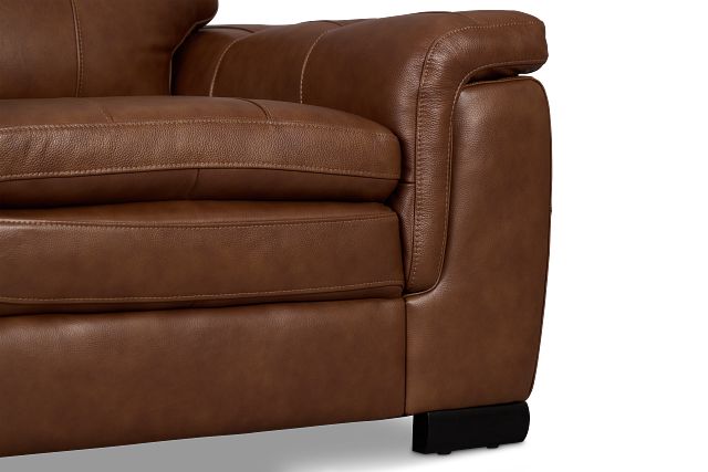 Braden Medium Brown Leather Chair