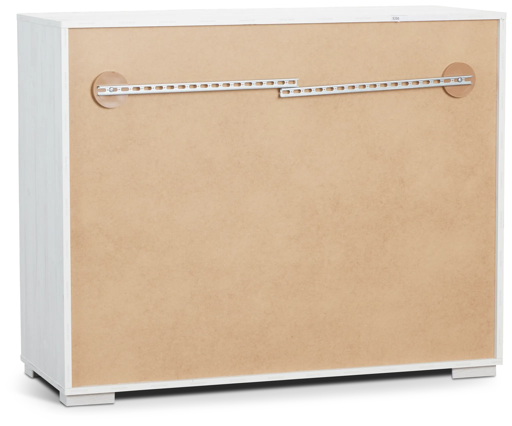 Everett White Dresser