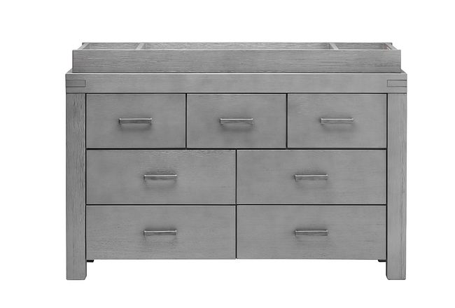 Piermont Gray Dresser With Changing Top