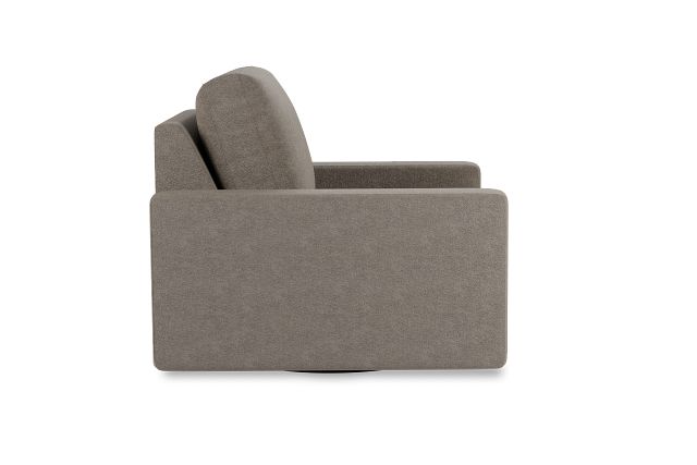 Edgewater Elite Brown Swivel Chair