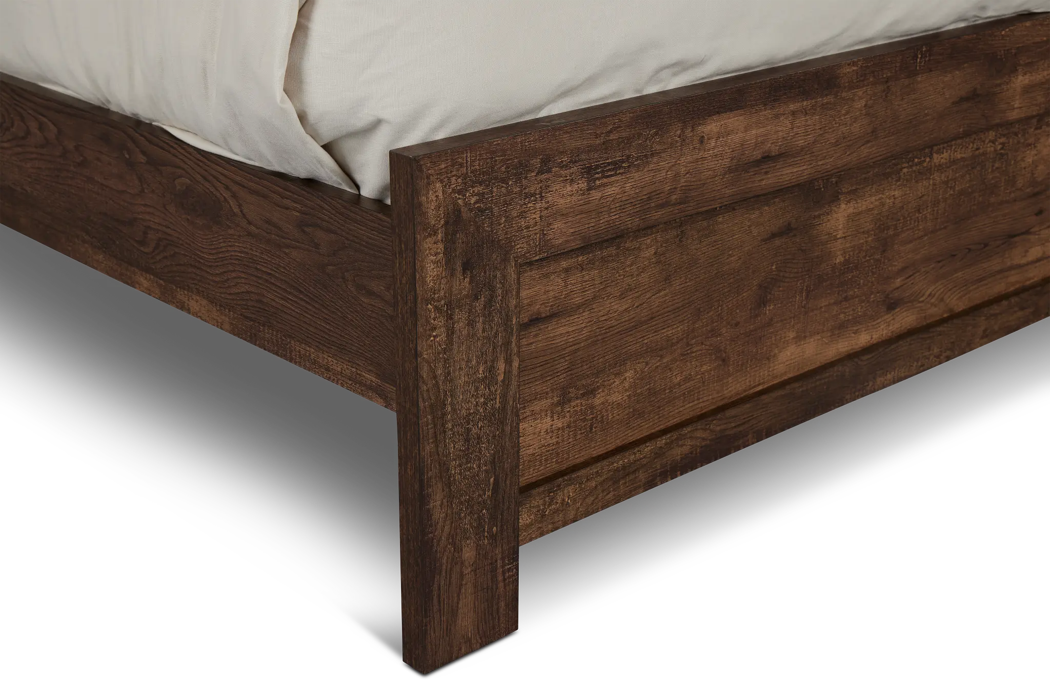 Ollie Dark Tone Panel Bed Ollie Dark Tone Panel Bed