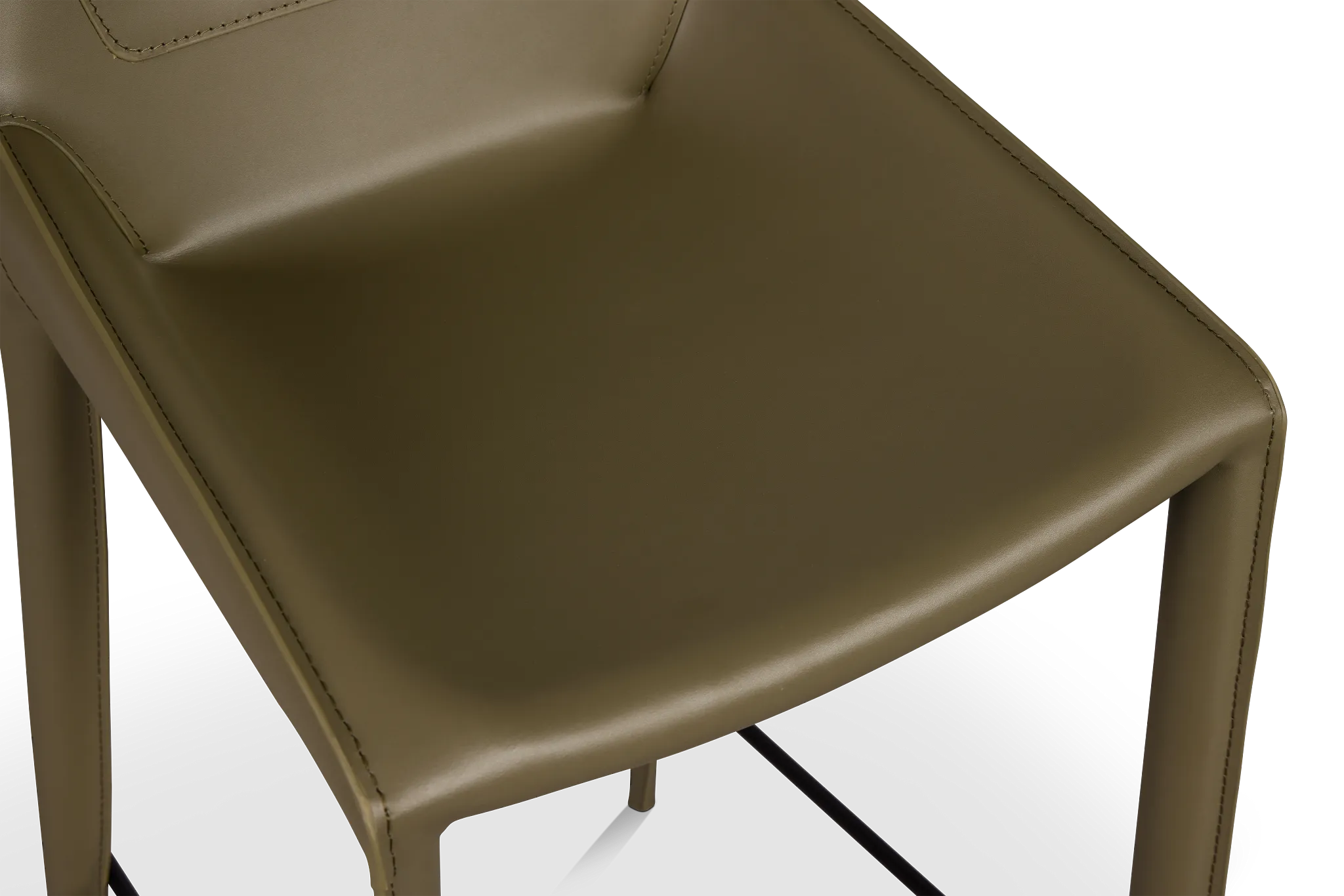 Wayne Dark Green 27" Upholstered Barstool