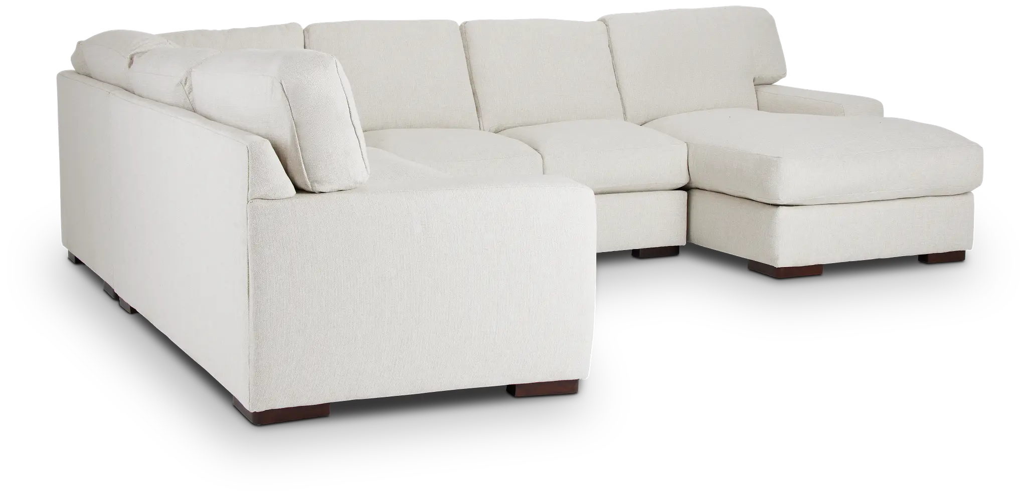 Veronica White Down Medium Right Chaise Sectional Veronica White Down Medium Right Chaise Sectional