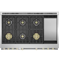 Monogram 486 Series Stainless Steel 48" Gas Range