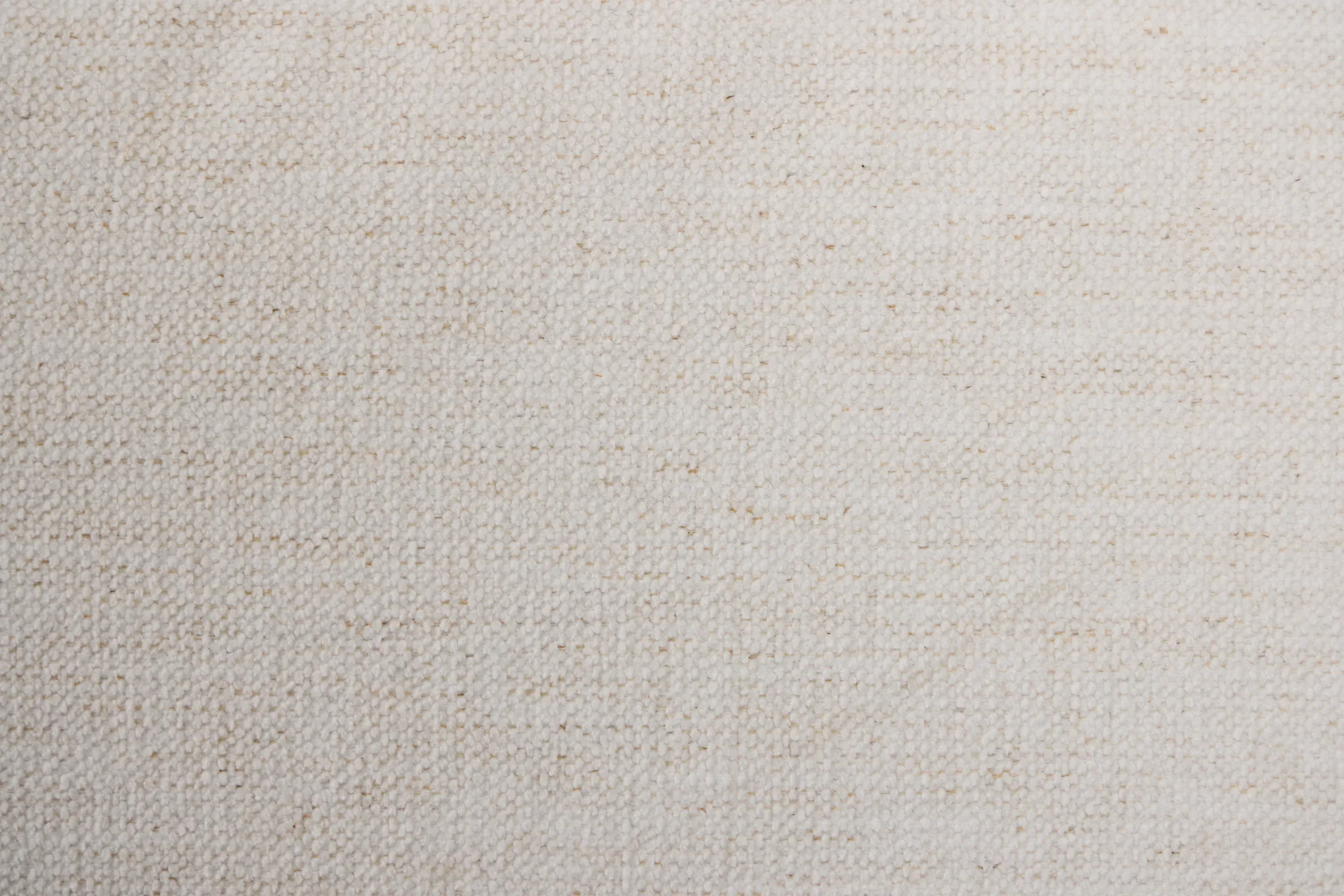 Serena White Fabric 5-piece Left Facing Bumper Sectional