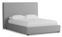 Grayton Suave 54" Upholstered Platform Bed