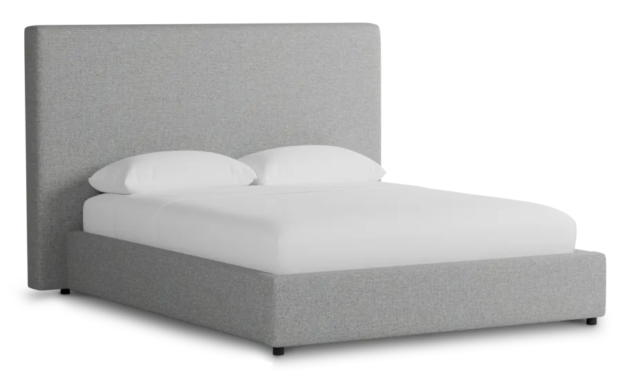 Grayton Suave 54" Upholstered Platform Bed