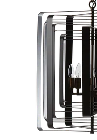 Layers Metal Chandelier