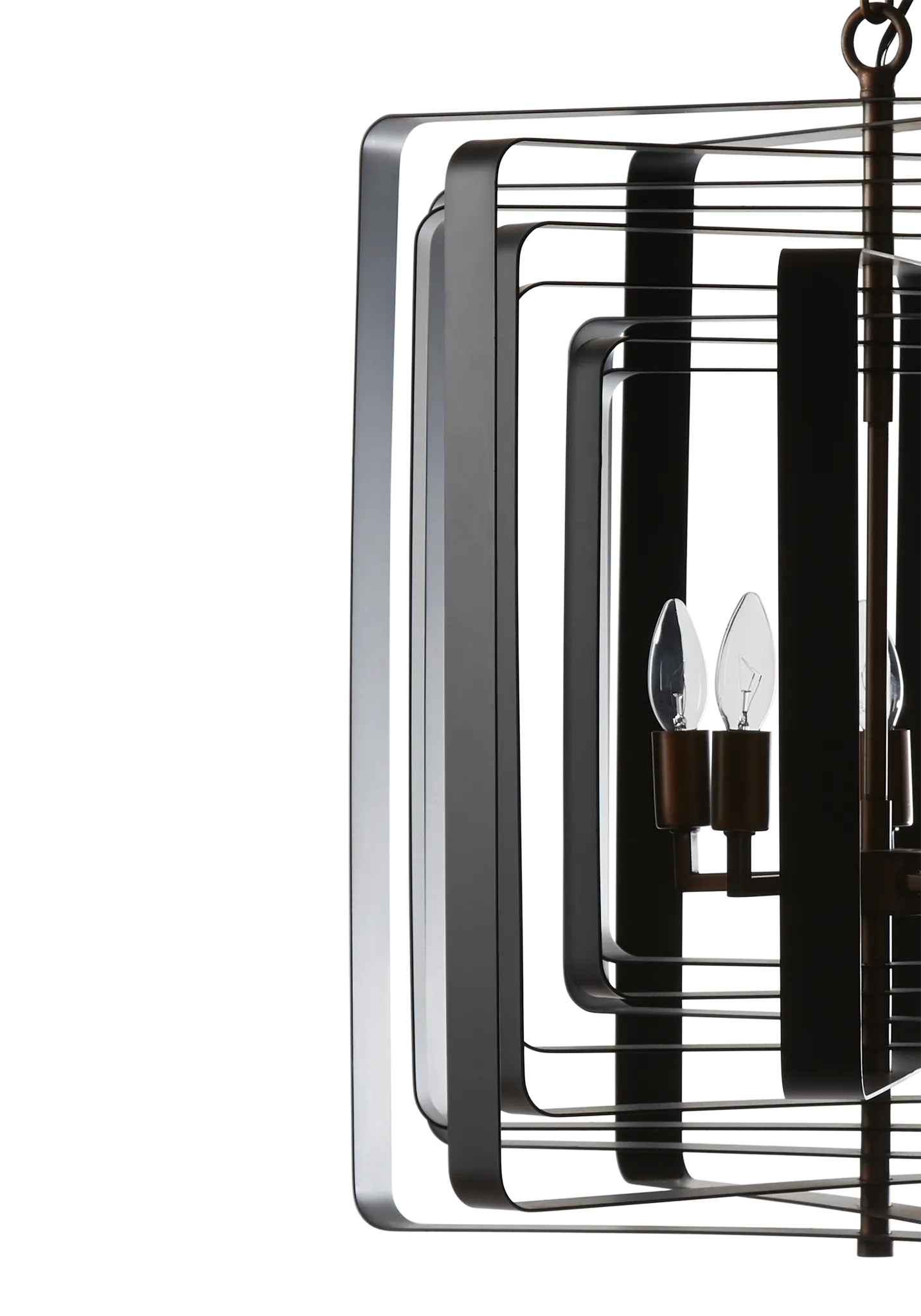 Layers Metal Chandelier