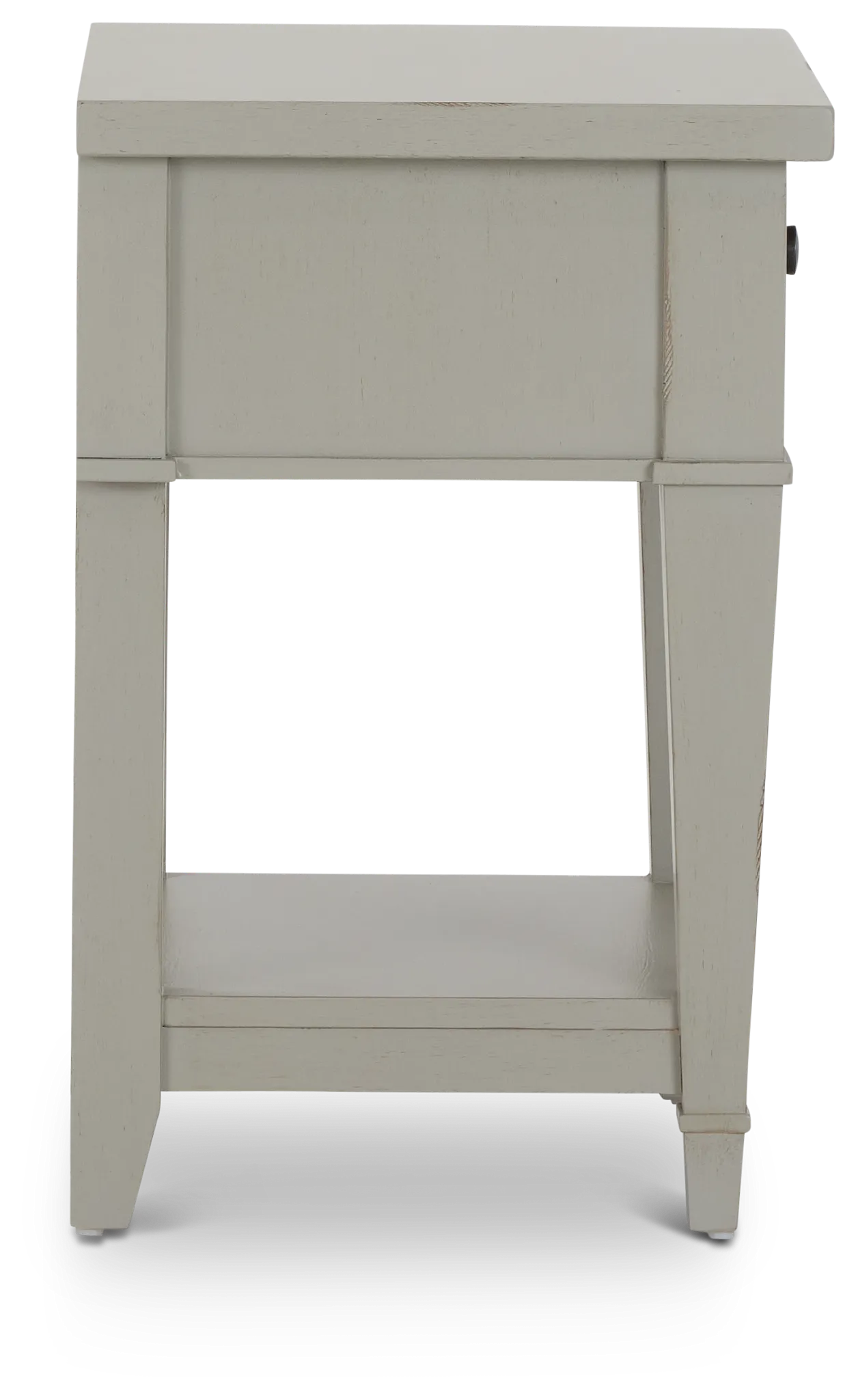 Stoney Gray 1-drawer Nightstand