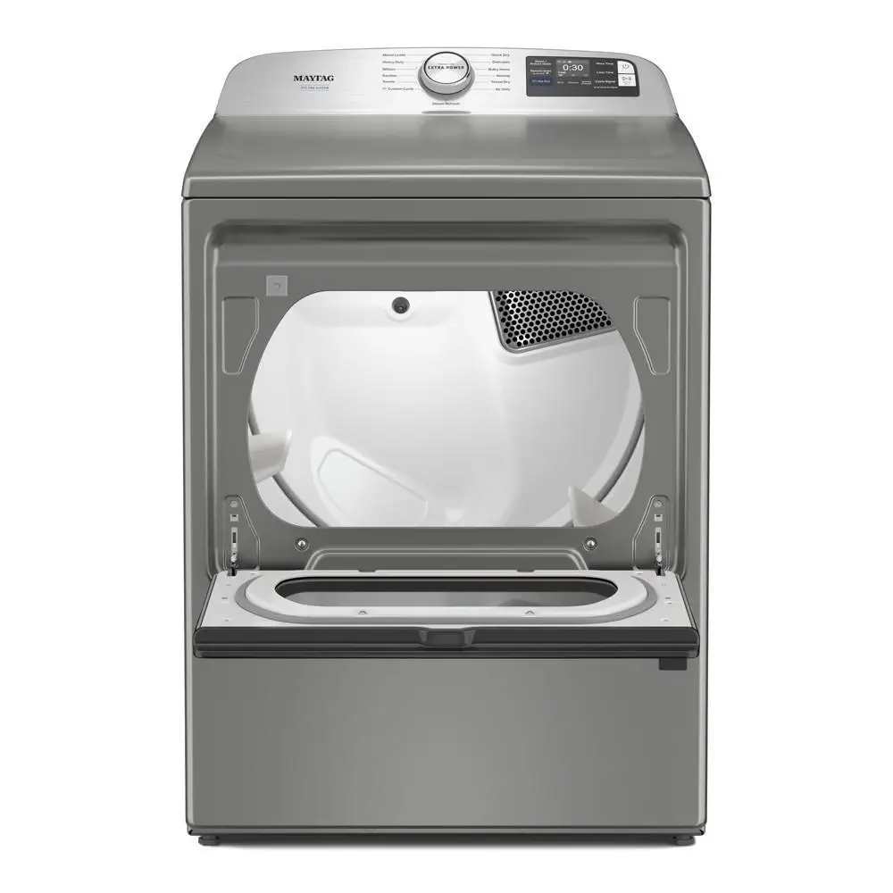 Maytag 7405rr Silver Front Load Electric Dryer Maytag 7405rr Silver Front Load Electric Dryer