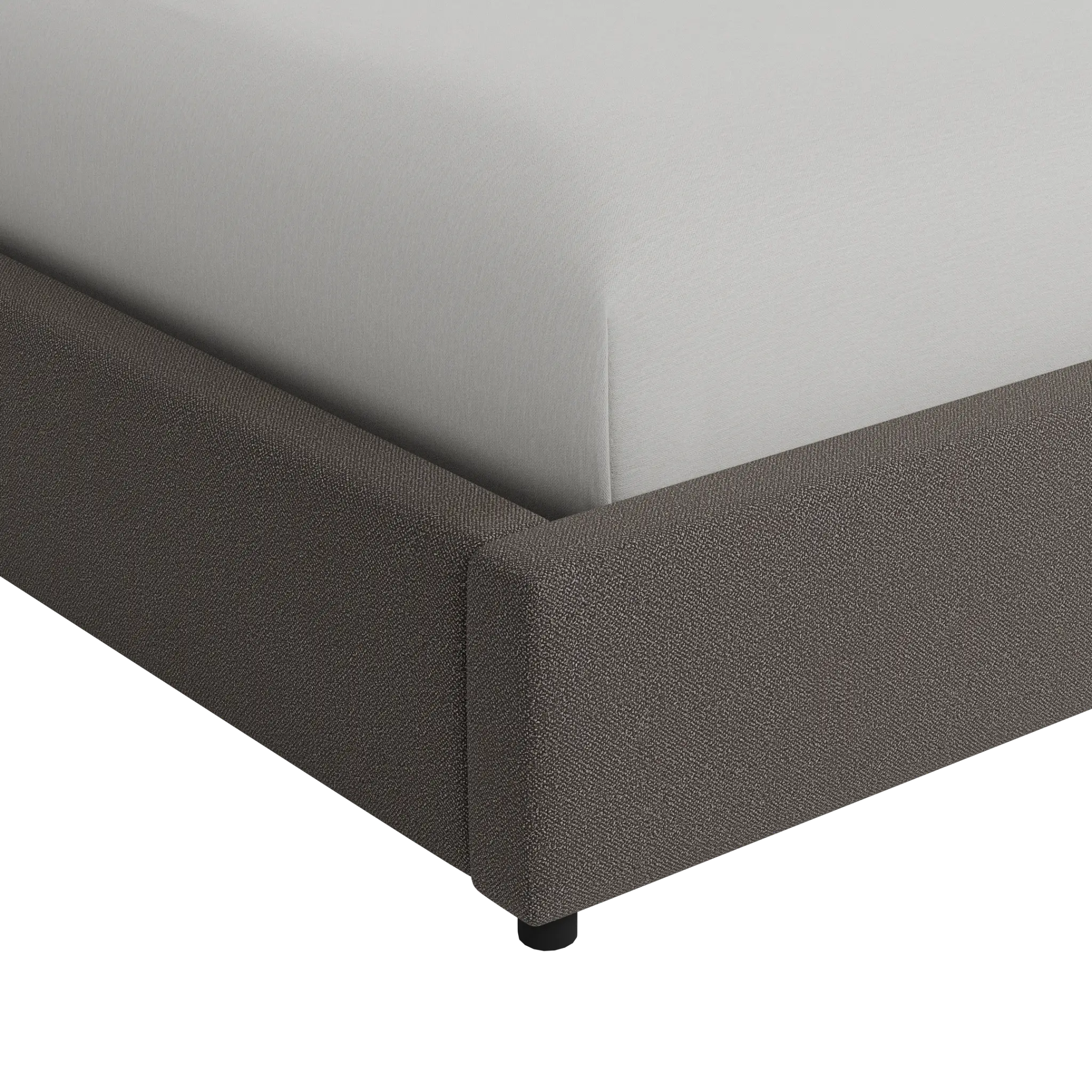 Captiva Elite Dark Gray 48" Upholstered Shelter Bed Captiva Elite Dark Gray 48" Upholstered Shelter Bed