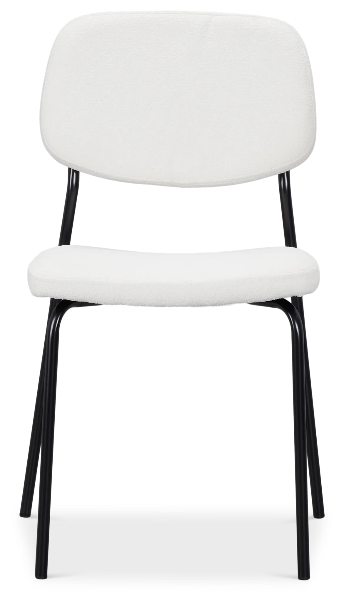 Andover White Upholstered Side Chair