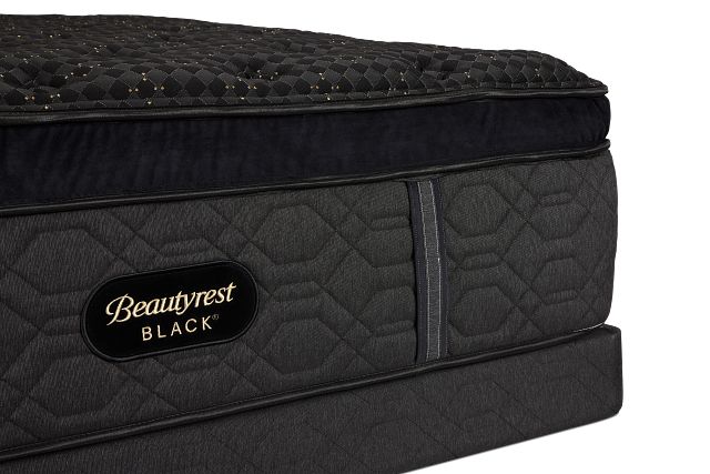 Beautyrest Black Series Four Summit Plush Low-profile Mattress Set
