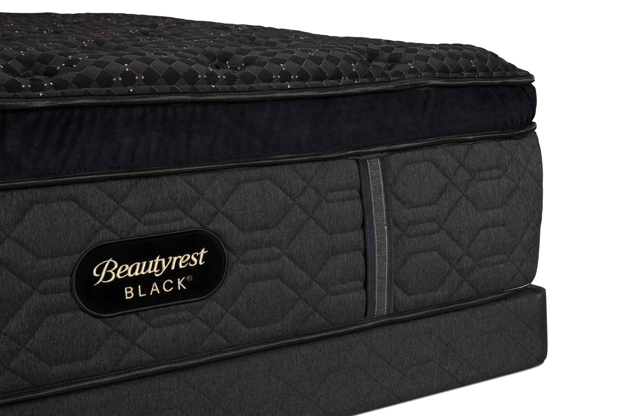 Beautyrest Black Series Four Summit Plush Low-profile Mattress Set