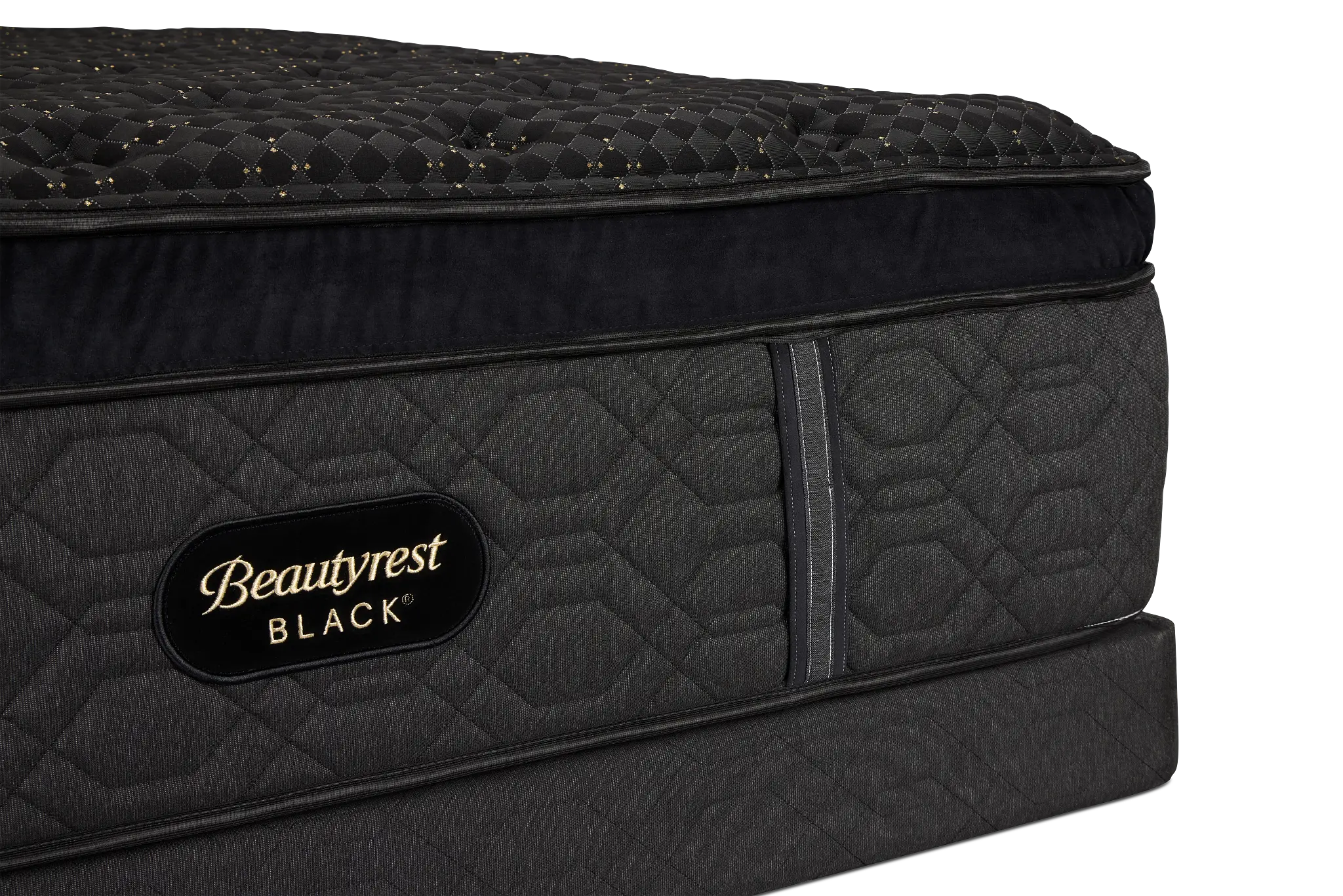Beautyrest Black Series Four Summit Plush Low-profile Mattress Set Beautyrest Black Series Four Summit Plush Low-profile Mattress Set