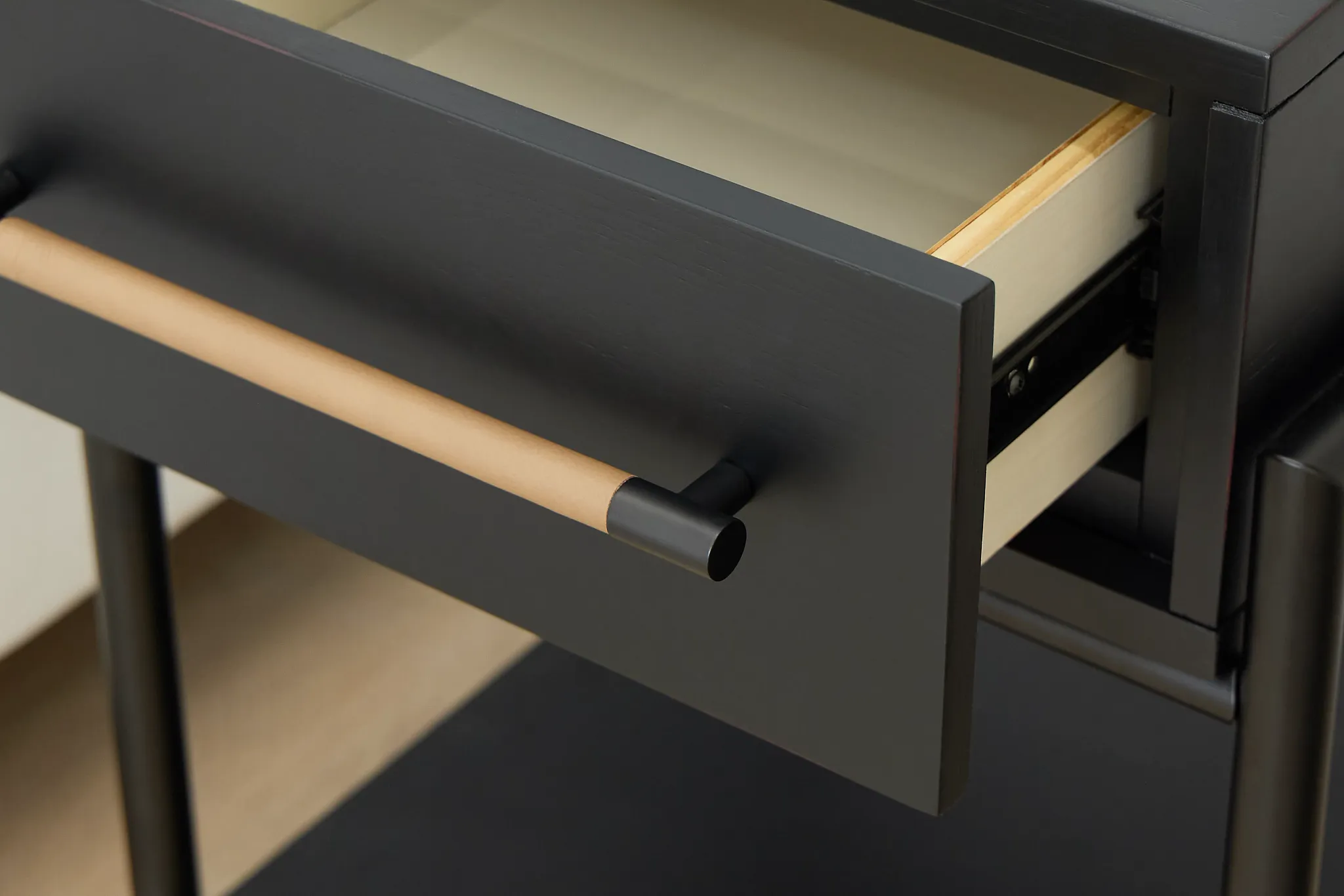 Highland Black End Table