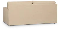 Hudson Beige Fabric Loveseat