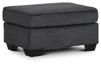 Altari Dark Gray Micro Ottoman