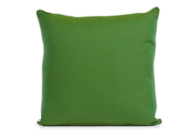 Forest Green 20" Indoor/outdoor Square Accent Pillow