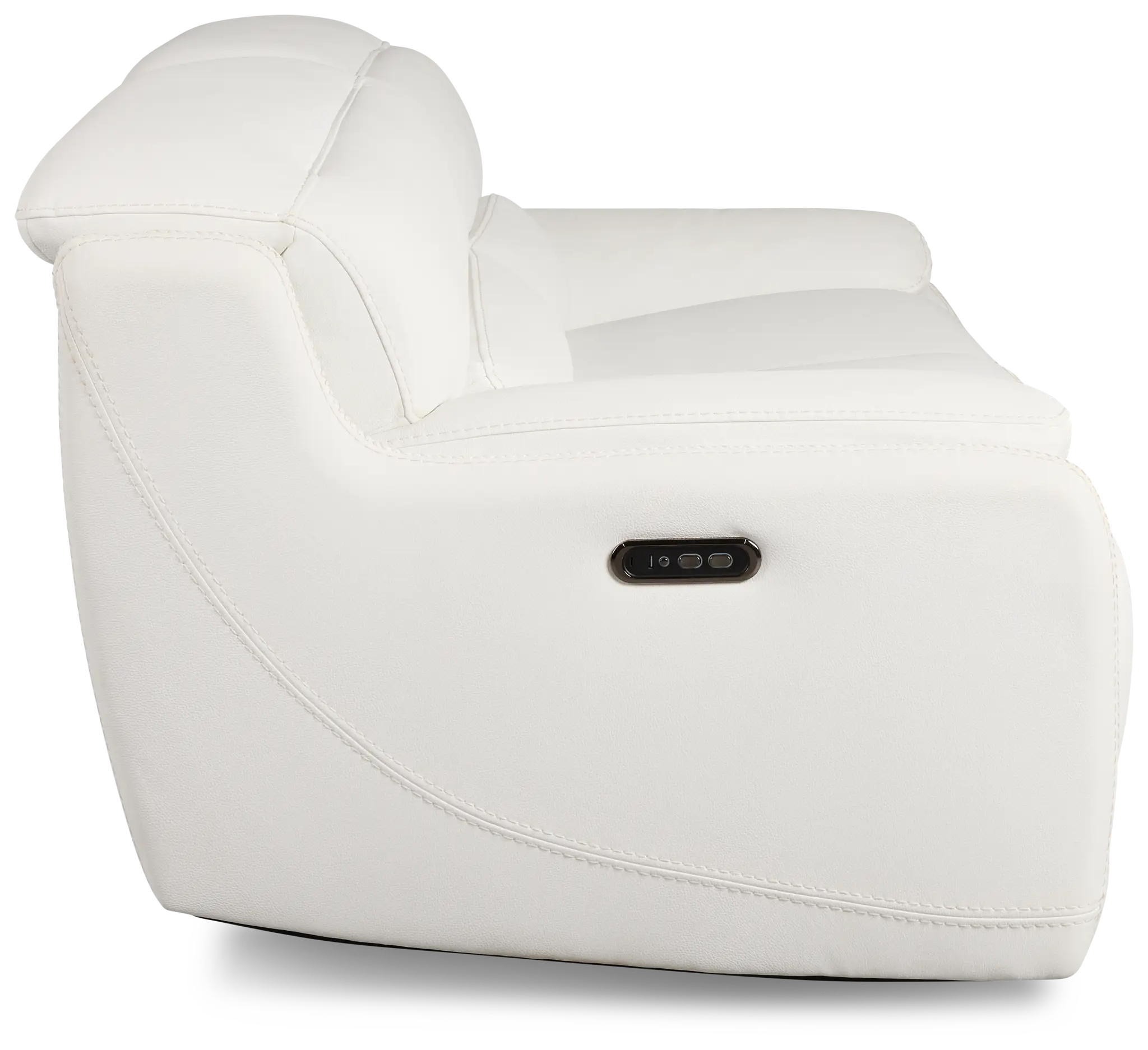 Jett White Micro Power Reclining Sofa Jett White Micro Power Reclining Sofa