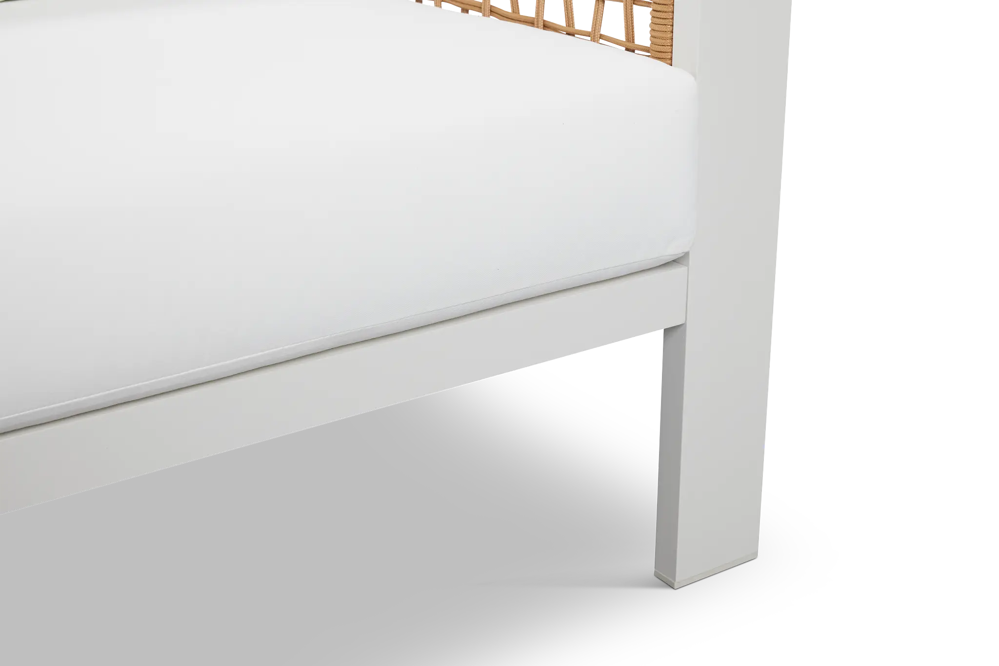 Sunrise White Loveseat Sunrise White Loveseat