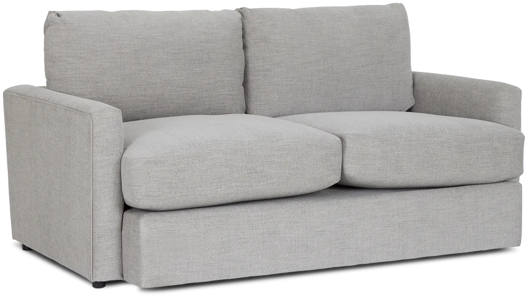 Noah Gray Fabric Loveseat