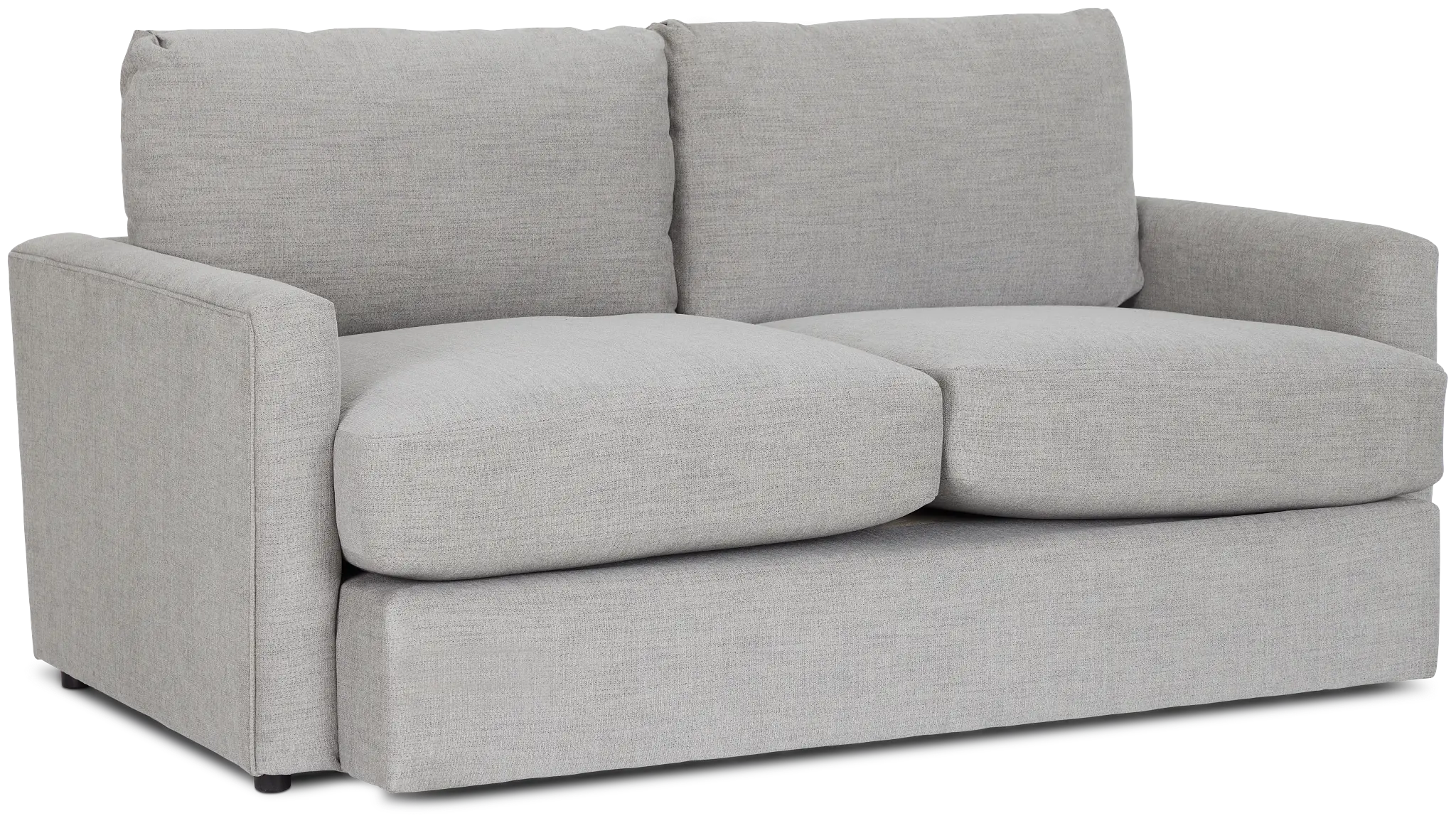 Noah Gray Fabric Loveseat Noah Gray Fabric Loveseat