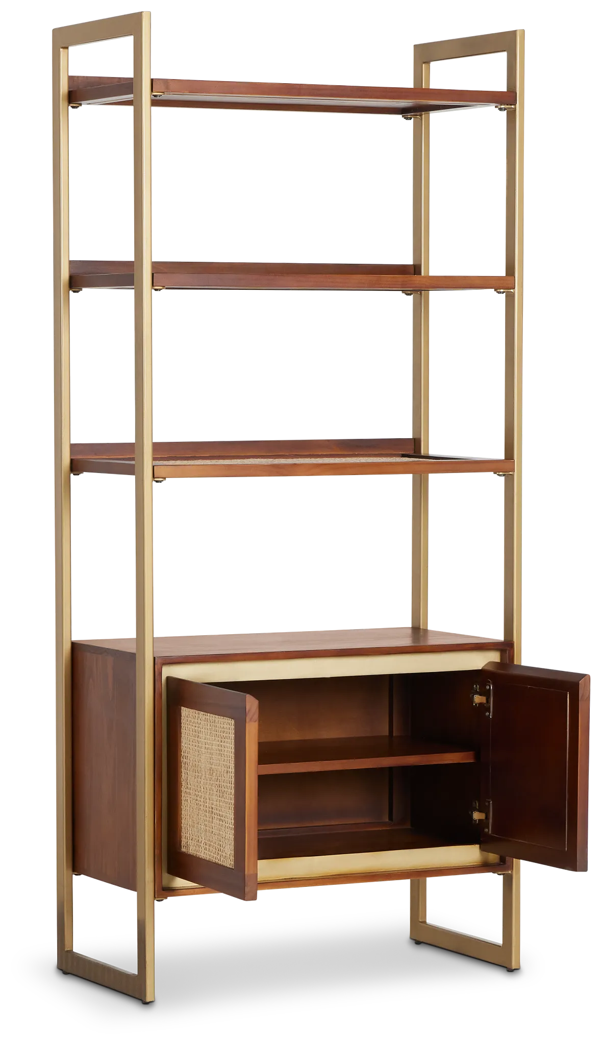 Briar Mid Tone Bookcase