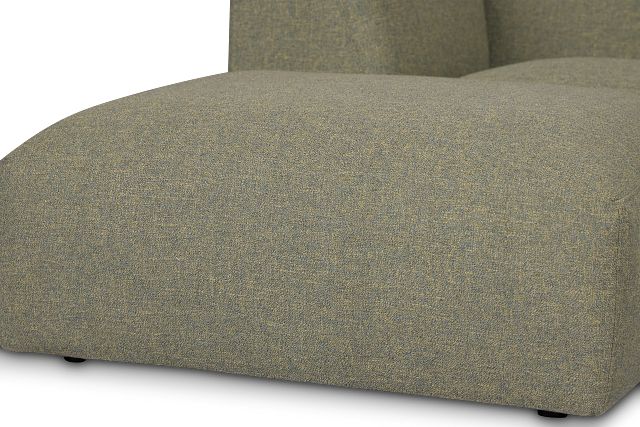 Baylor Green Fabric 6-piece Modular Sectional