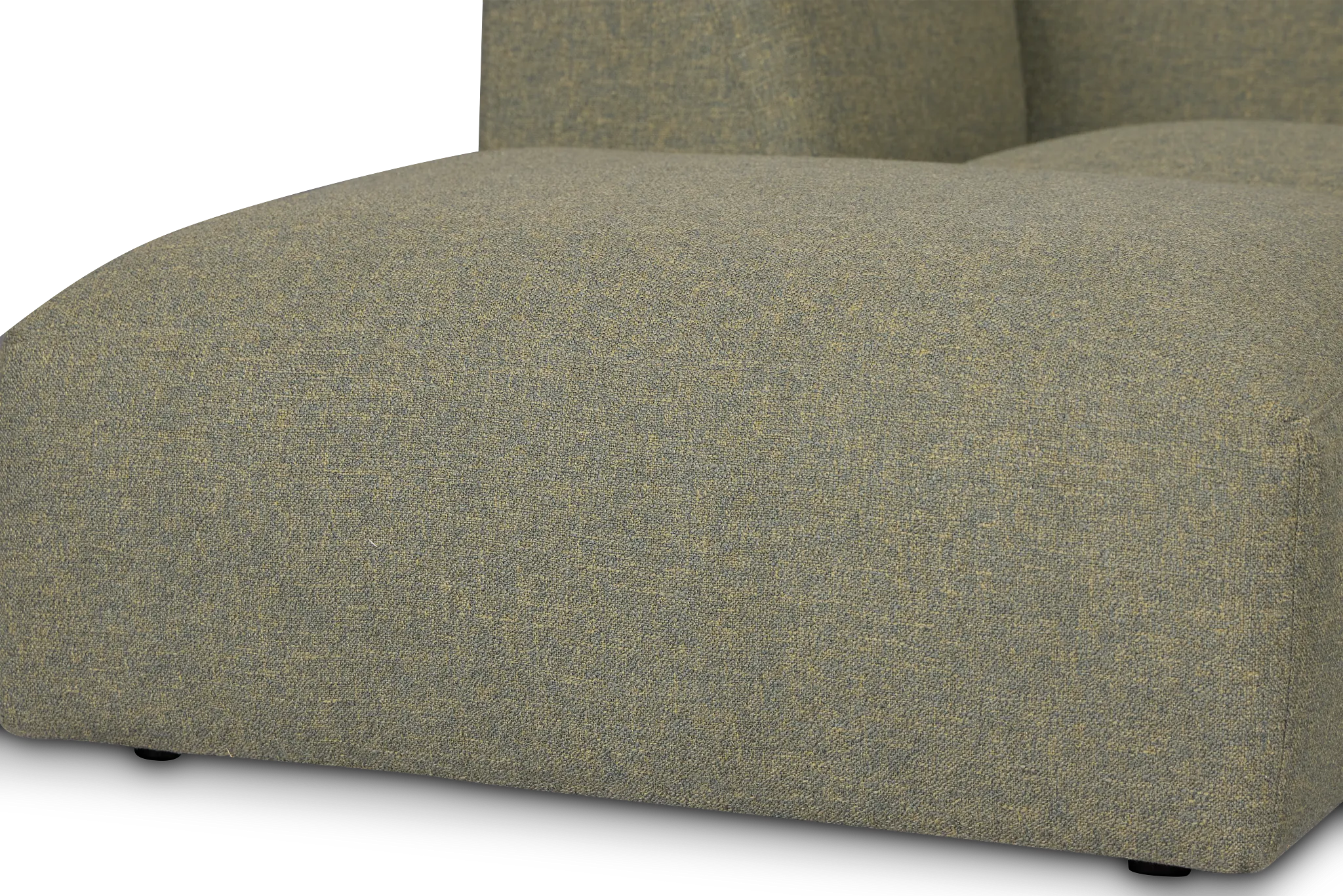 Baylor Green Fabric 6-piece Modular Sectional