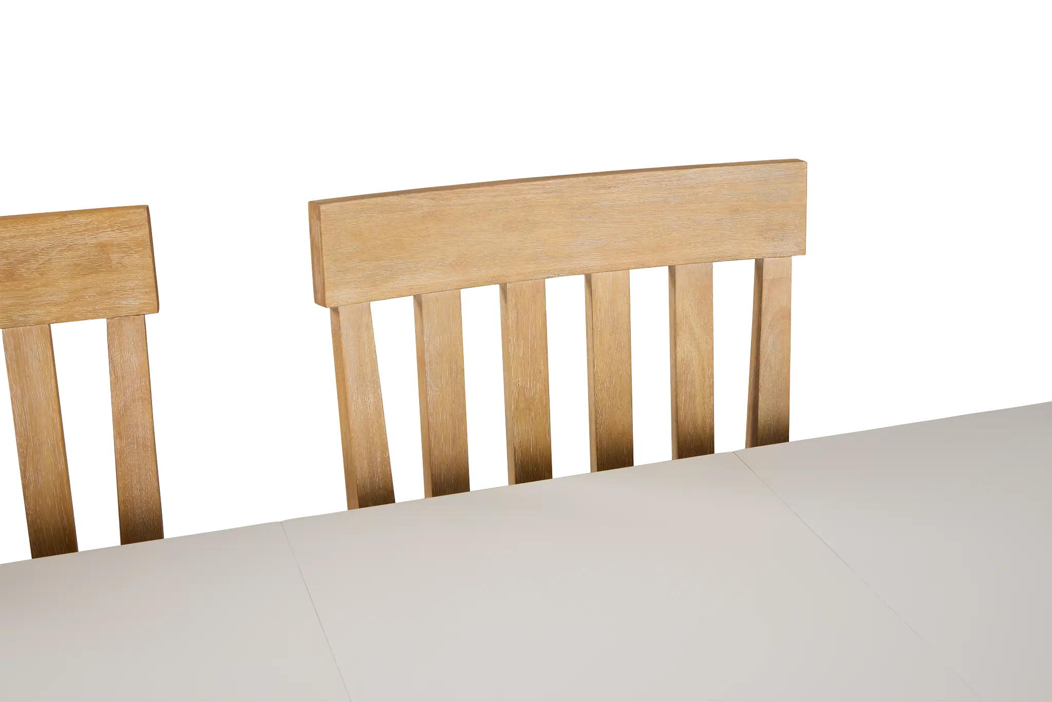 Nantucket White Trestle Table & 4 Light Tone Chairs Nantucket White Trestle Table & 4 Light Tone Chairs