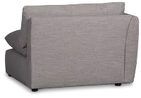 Serena Gray Fabric Left Chair