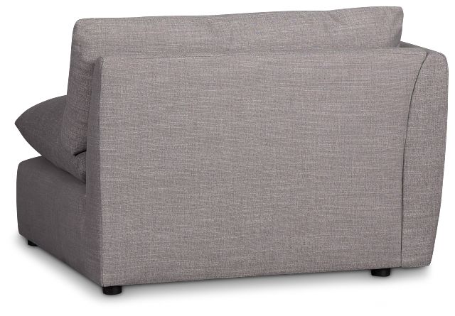 Serena Gray Fabric Left Chair
