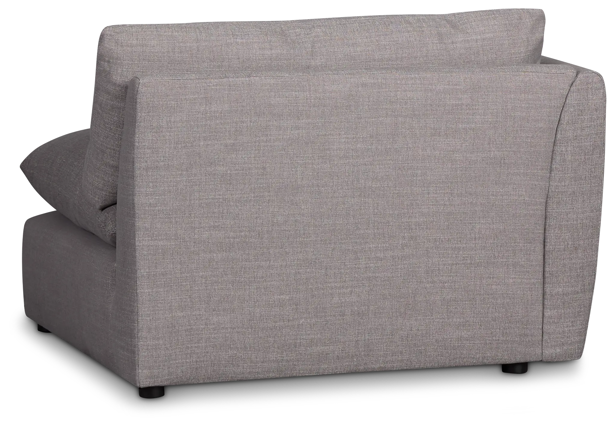 Serena Gray Fabric Left Chair Serena Gray Fabric Left Chair