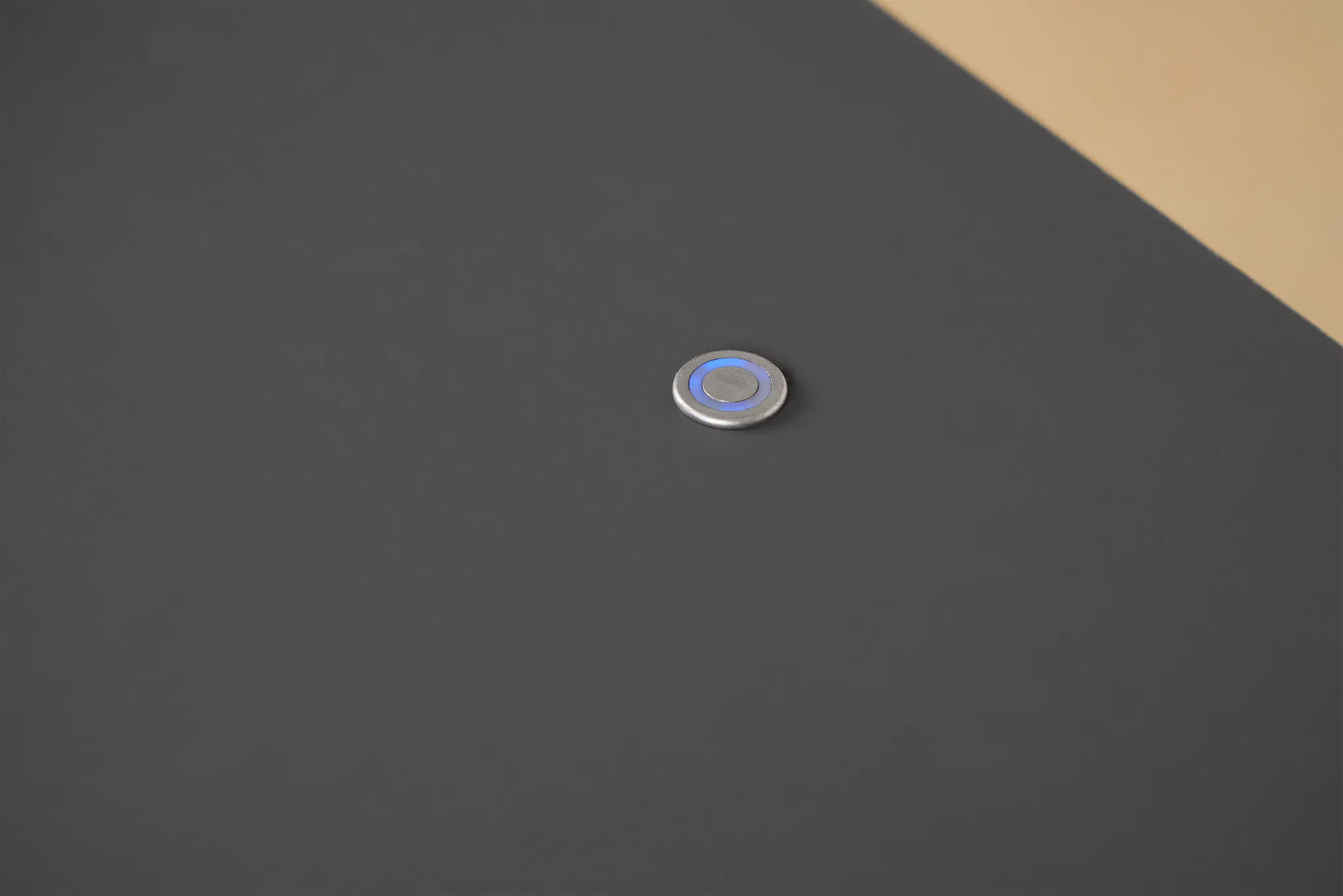 Brasilia Gray 1-drawer Nightstand