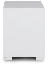 Doral White Nightstand