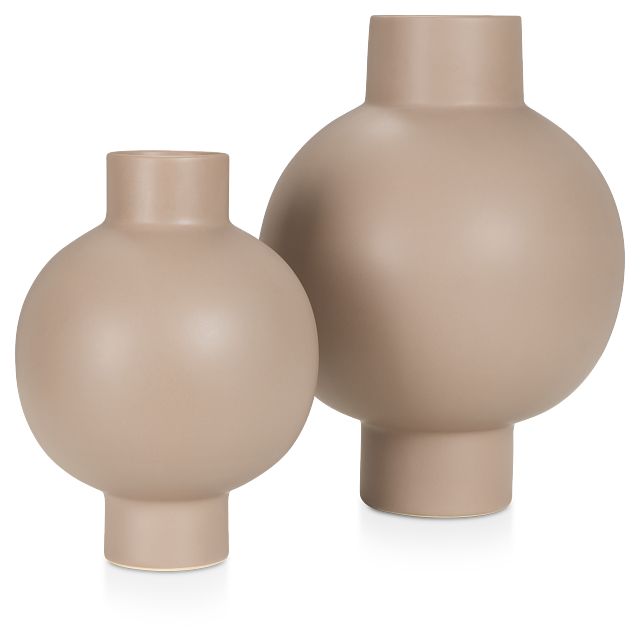 Doni Light Beige Large Vase
