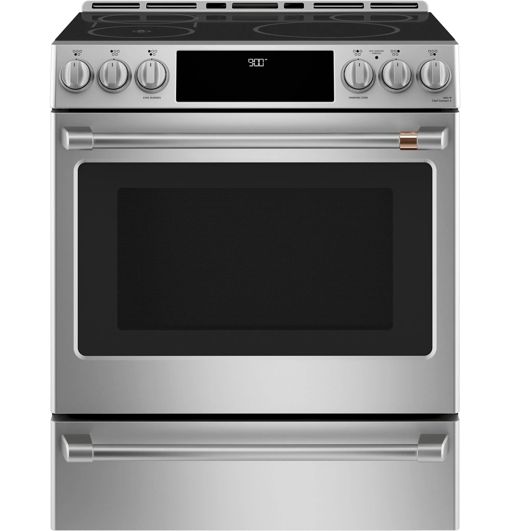 Cafe 90 Series Stainless Steel 30" Electric Range