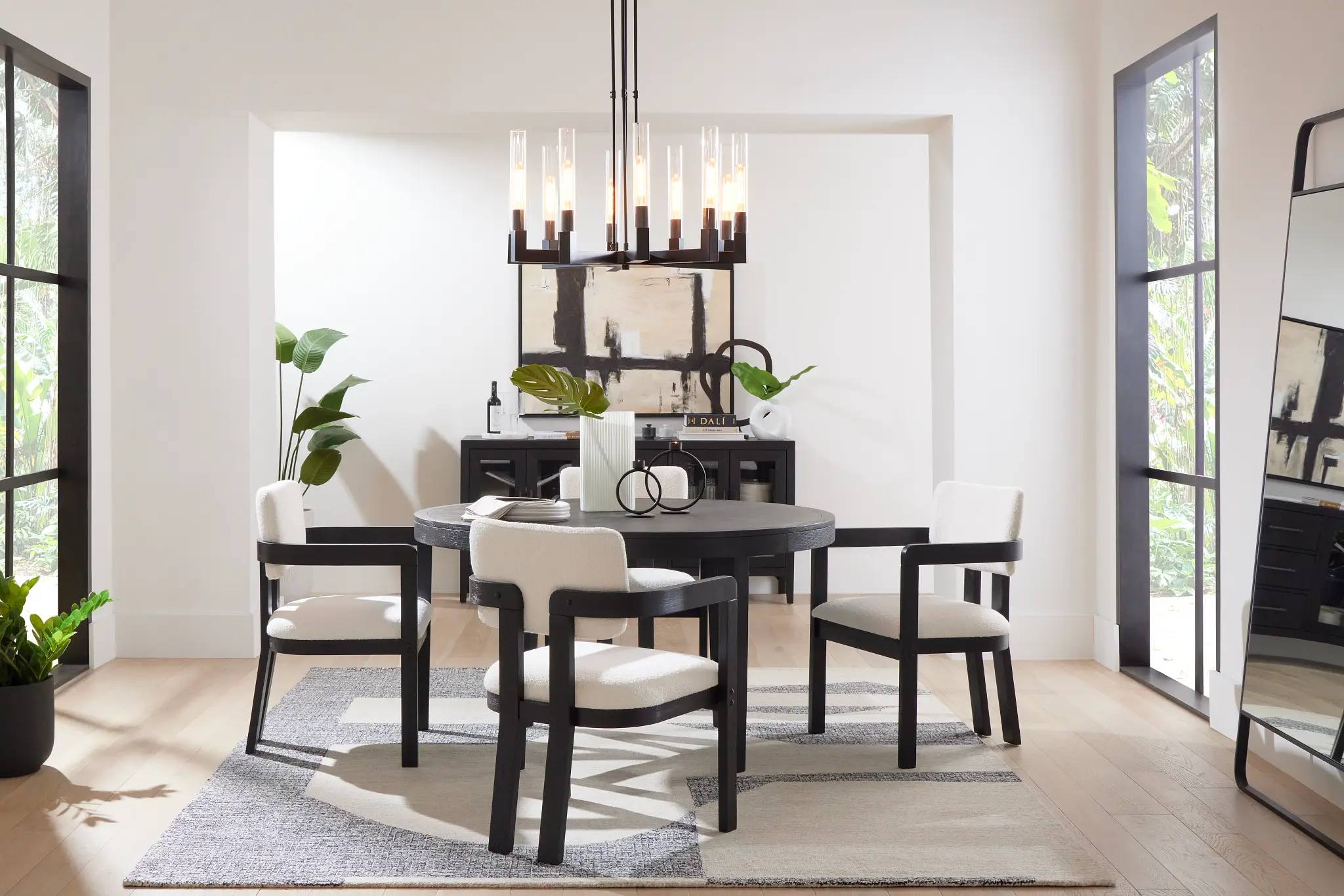 Alden Black Round Table Alden Black Round Table
