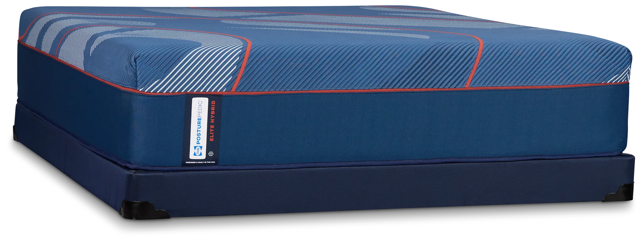 Posturepedic Elite Spring Albany 2 Medium Low-profile Mattress Set