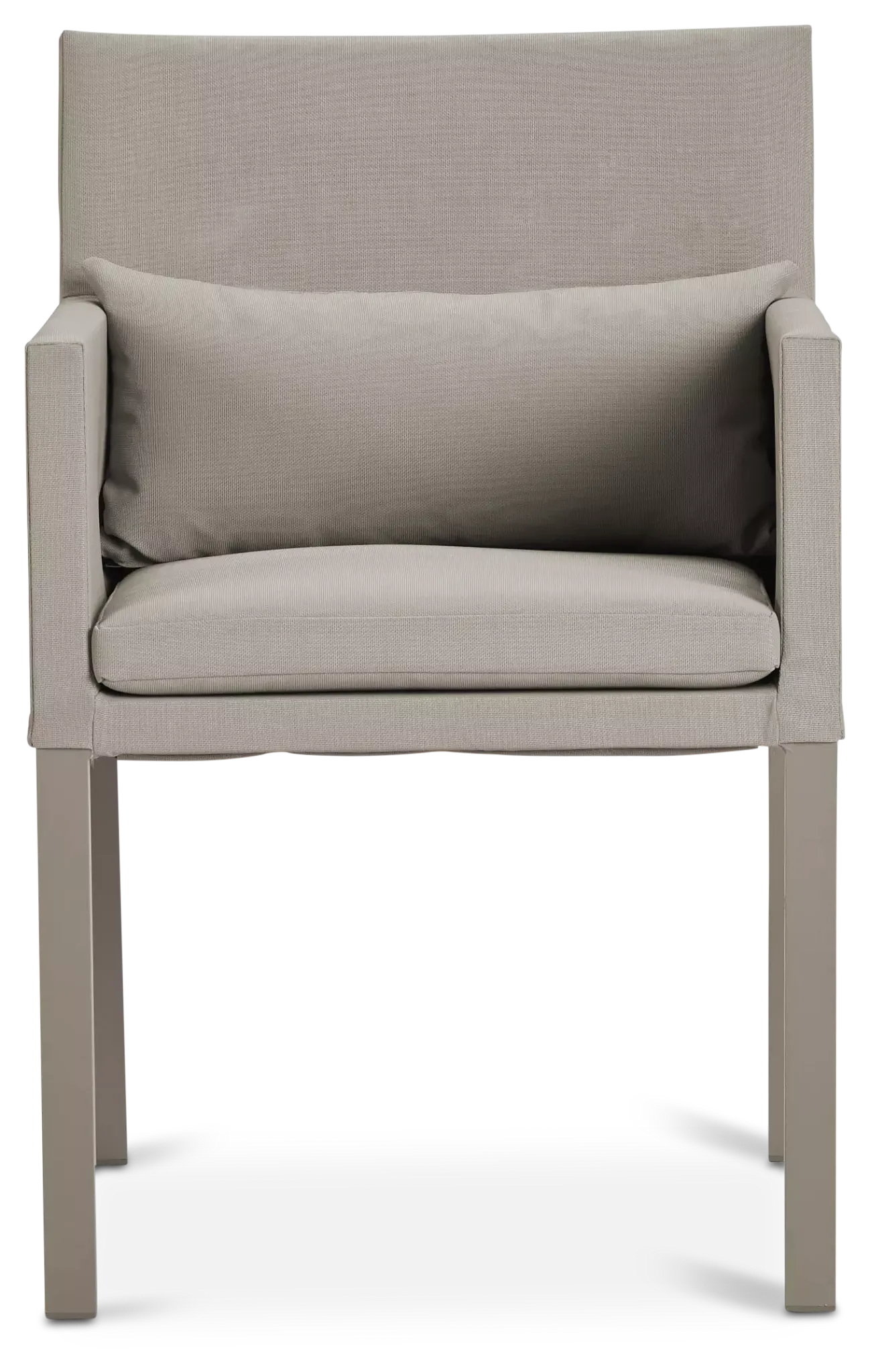Lisbon Khaki Cushioned Chair