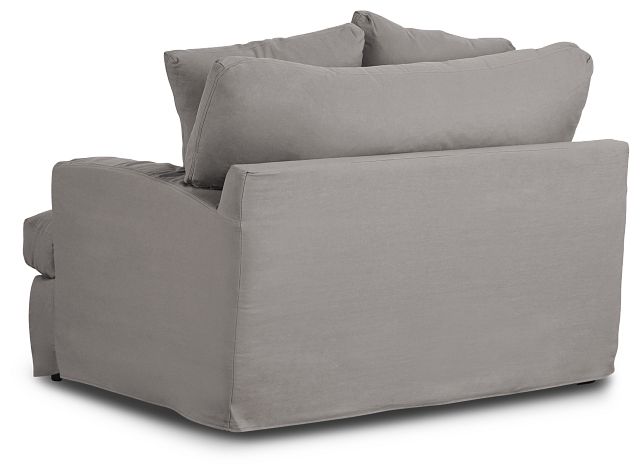 Delilah Gray Fabric Chair