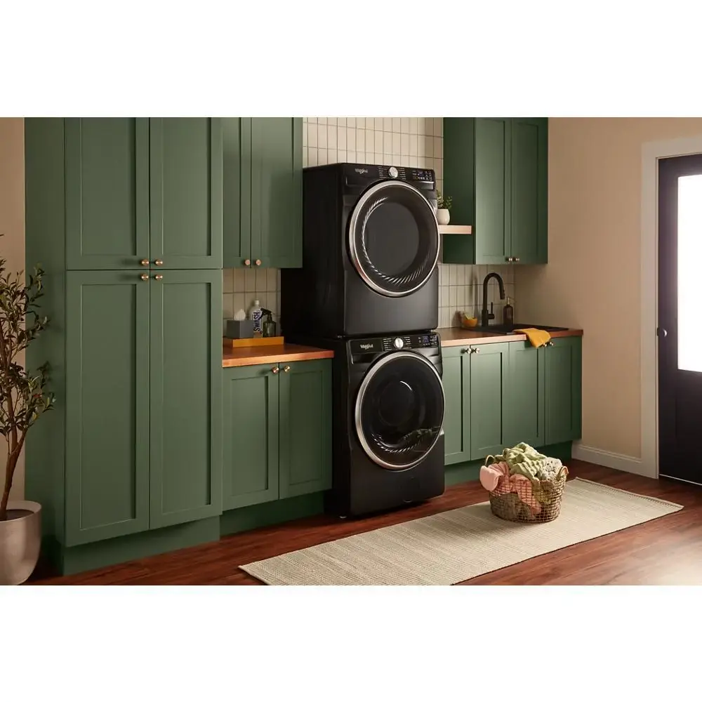 Whirlpool 6720 Series Black Front Load Electric Dryer Whirlpool 6720 Series Black Front Load Electric Dryer